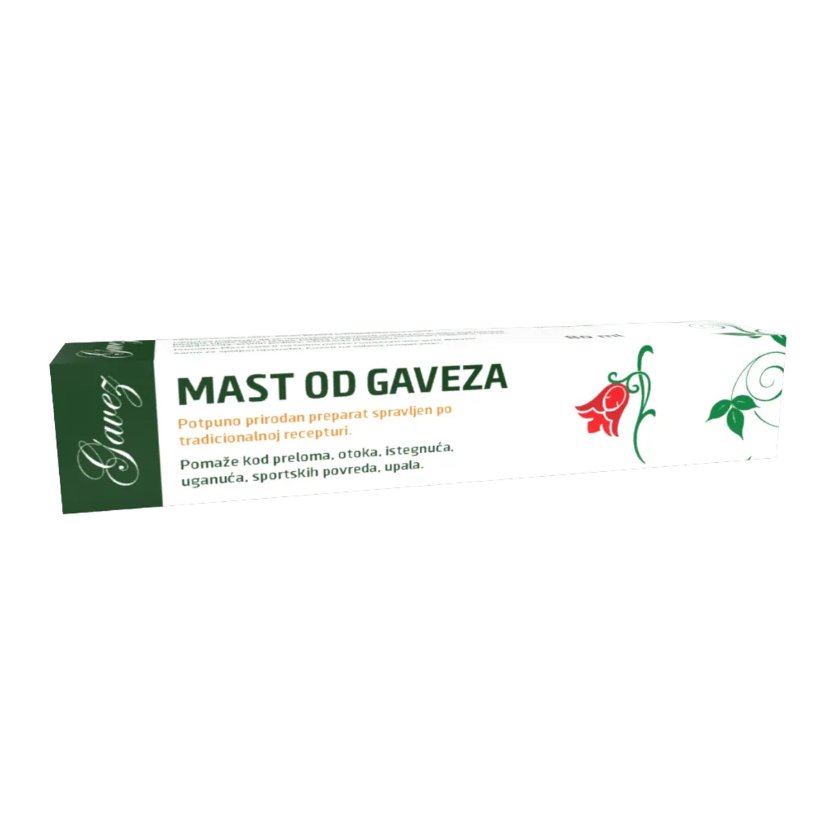 Mast od gaveza, 80 ml — kutija preparata Gavez Sombor